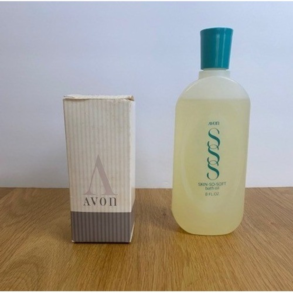 Avon Skin-So-Soft Bath Oil & Sunblock Samples Women 8oz/4oz New Vintage Sealed